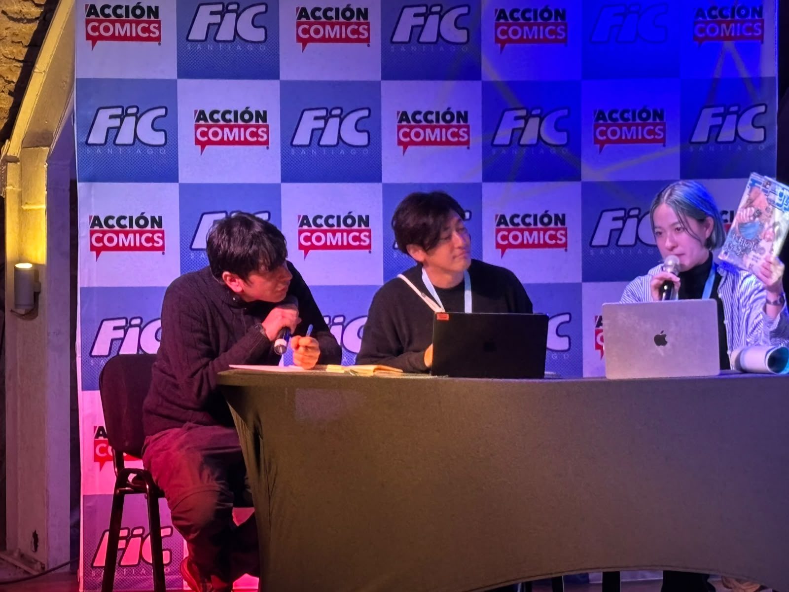 Charla con editores japoneses en Sesión FIC Manga