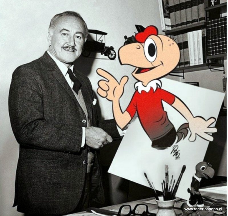 René Ríos, Pepo, junto a Condorito